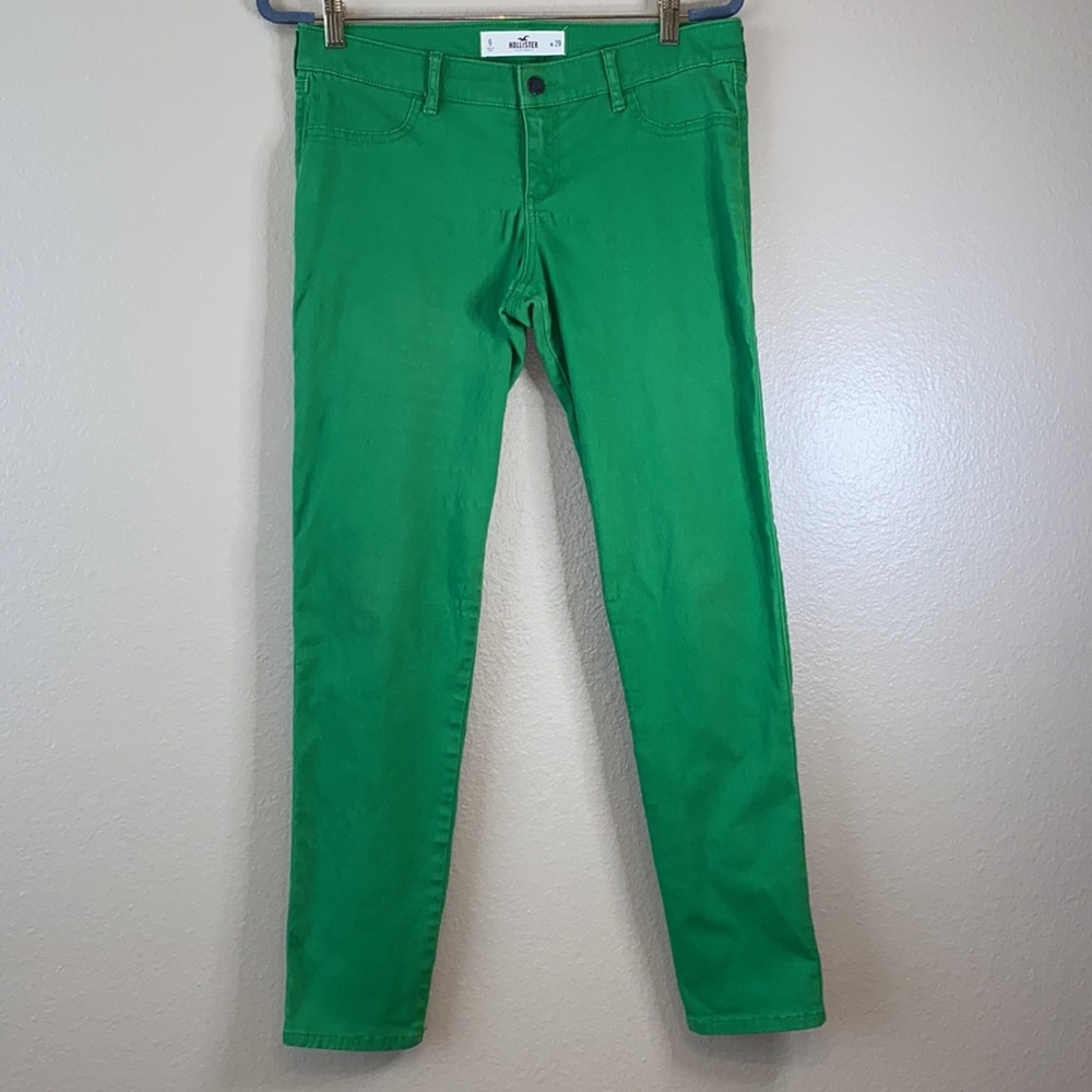 Hollister Green Slim Leg Jeans